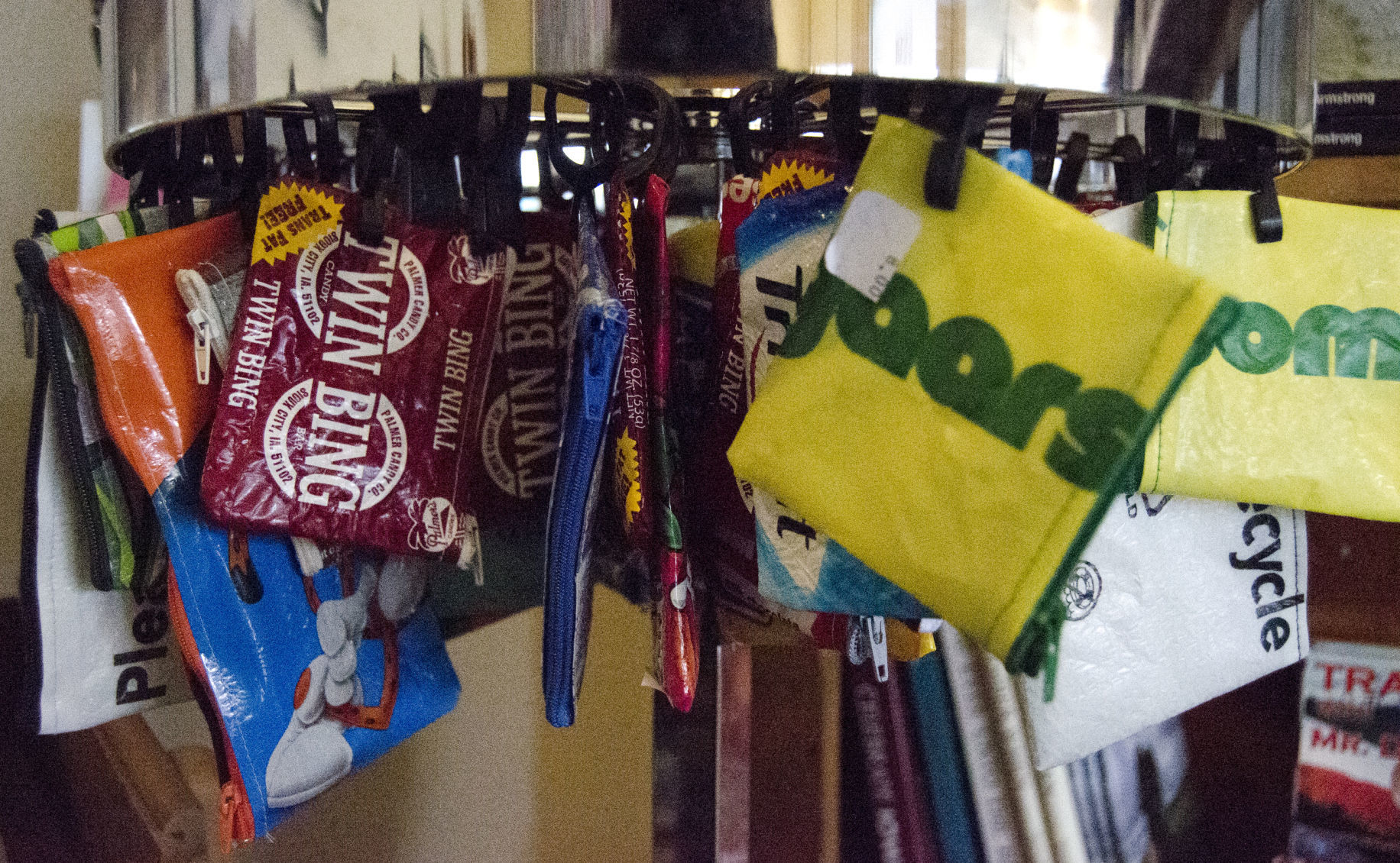 Wrapper coin purses